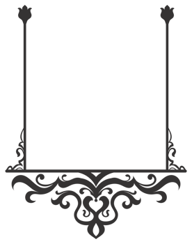 Black abstract pattern, vintage lines, vintage graphic elements. transparent background png
