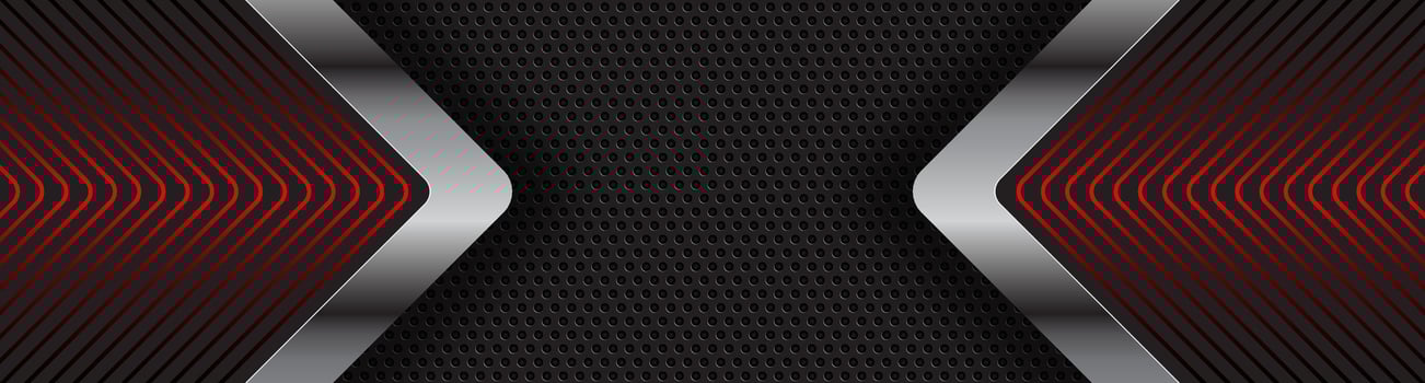 Black and red abstract background design vector