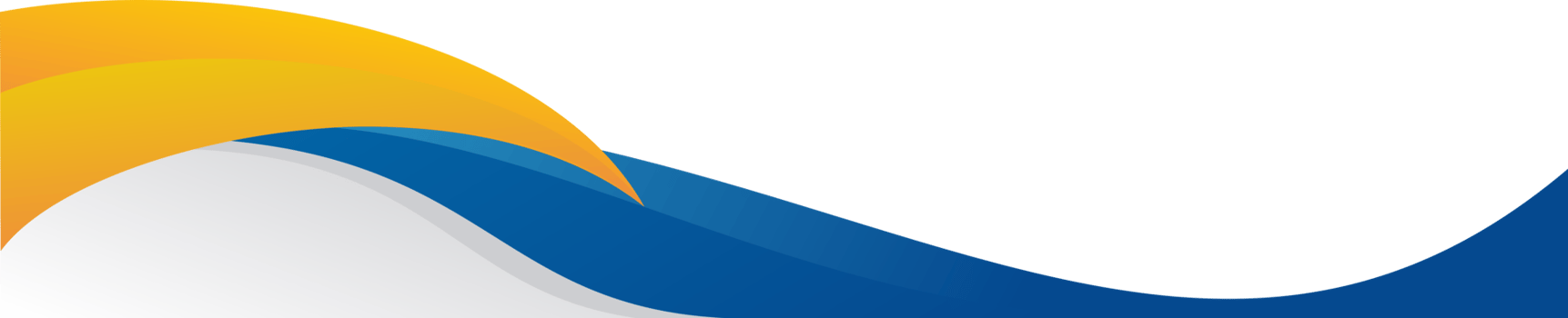 A wave logo with a blue and orange wave png