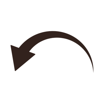 A single brown arrow curves downwards and to the left. png