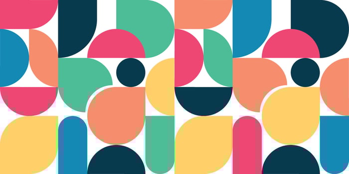 colorful geometric abstract pattern vector