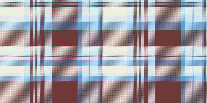 Book check plaid tartan, countryside textile seamless background. Antique fabric pattern texture in red and light colors. vector