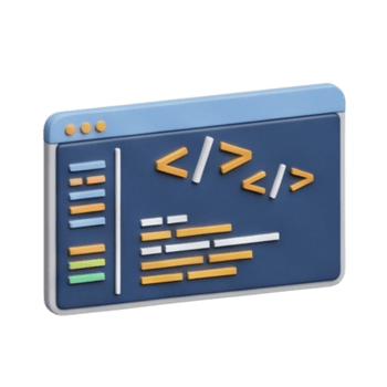 Code Window with Tags and Bars png