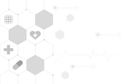 Medical Healthcare Technology Abstract Hexagon Background vector