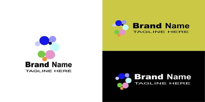 Colorful Abstract Circle Creative Business Logo vector
