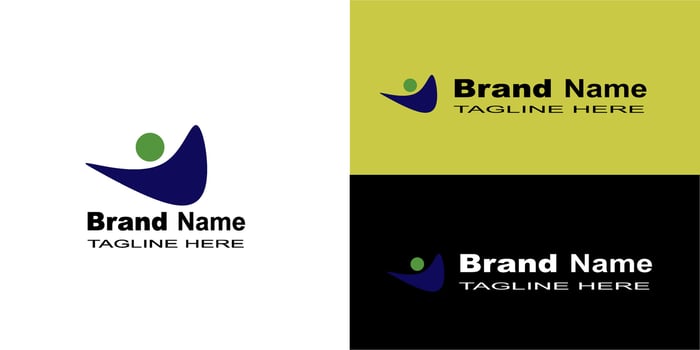 Creative Bird Wing Symbol Logo Design vector