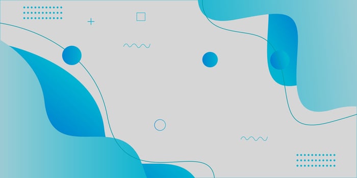 Modern Abstract Blue Fluid Shape Background vector