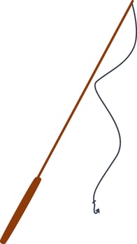 Fishing Rod Tool vector