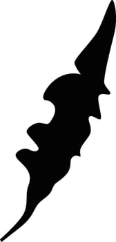 Flower Leaf Silhouette Illustration vector