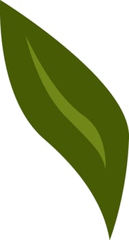 Tropical Leaf Icon Drawn Icon vector