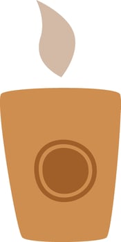 Hot Coffee Cup vector