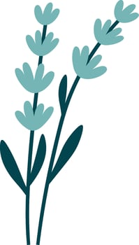 Branches With Flowers vector