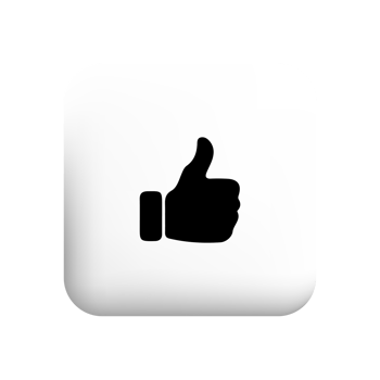 Thumb up icon illustration png