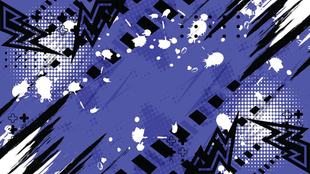 abstract grunge background with splatters and dots vector