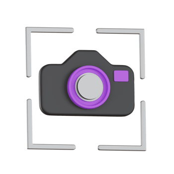 Camera icon User Interface 3D icon png
