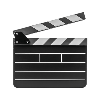 Clapperboard, movie production png