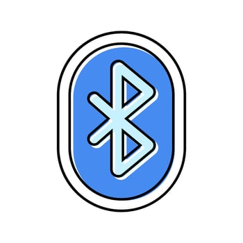 wireless connect enabled color icon emblem vector