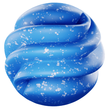 3D Render Blue Abstract Element Graphic png
