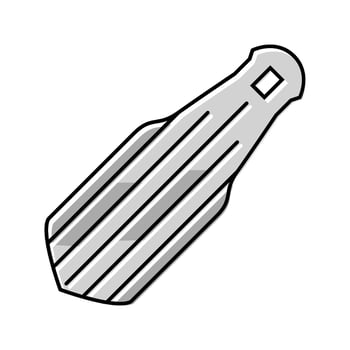 straws titanium ultralight color icon indicator vector