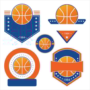 Basketball Logo Icon Design And Graphics vector