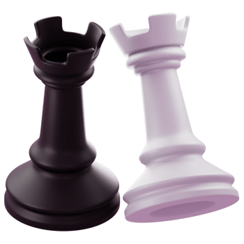 3D Render chess queen png