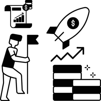 Business Growth Illustration Expansion vector