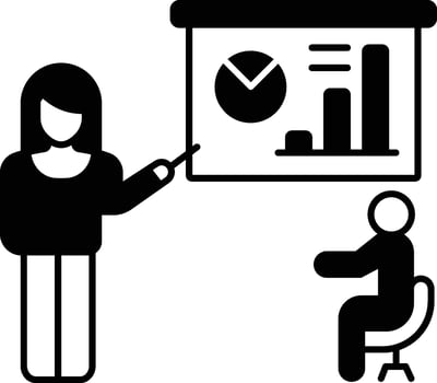 Business Presentation Illustration Professional Meeting vector