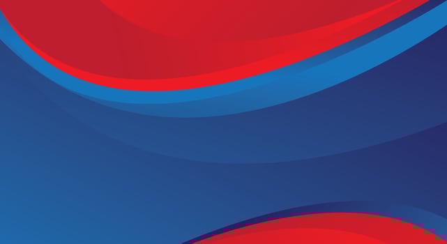 Modern blue and red gradient background design vector