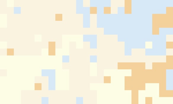 Abstract pixel art background with pastel hues. Perfect for website banners, social media, or presentations needing a calming, modern aesthetic. vector