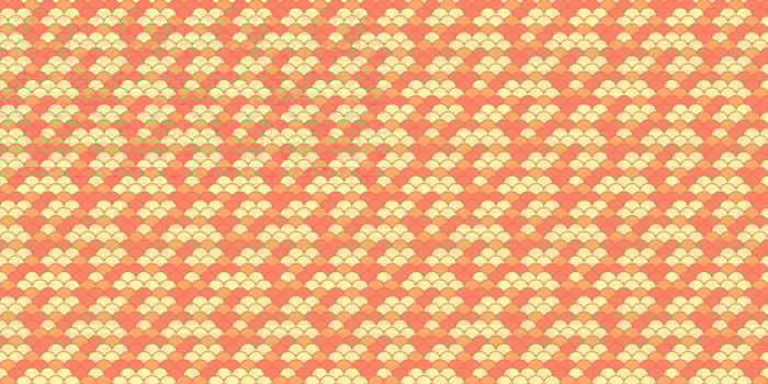 Vibrant coral and peach geometric pattern. Seamless repeat design ideal for textiles, website backgrounds, or packaging. vector
