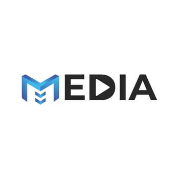 Creative M Letter vector