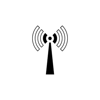 One Bar Phone Signal Wi-fi Indicator Icon vector