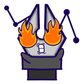 Kawaii Sticker Cute Fiery Passionate Pen Tool Icon Expressions png