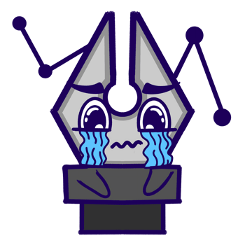 Kawaii Sticker Cute Crying Pen Tool Icon Expressions png