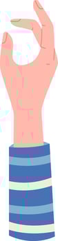 Hand Holding Something Illustration vector