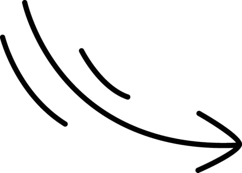 Arrow Abstract Outline vector