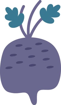 Beet Hand Drawn vector