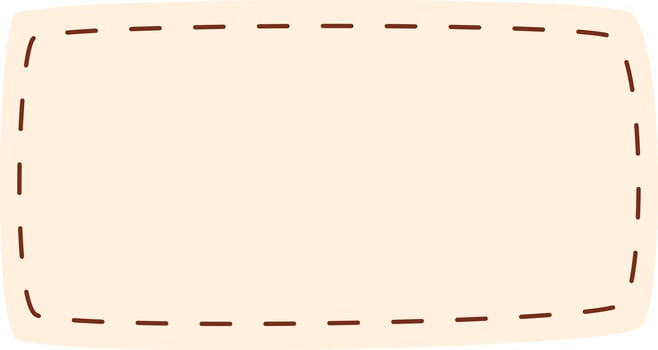 Rectangle Paper Frame vector