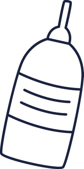 Glue Tube Doodle vector
