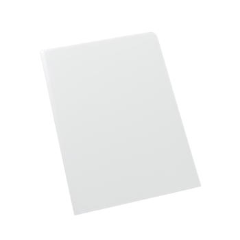 Blank A4 Sheet of Paper on Transparent Background png