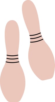 Bowling Pins Equipment vector