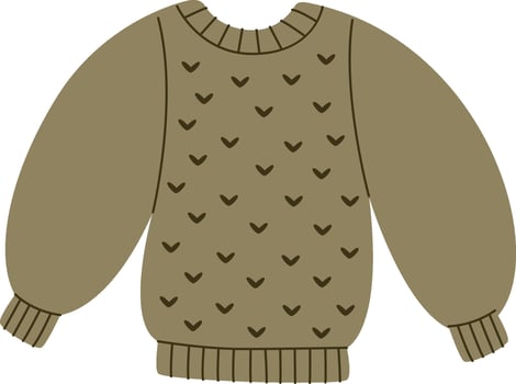 Autumn Sweater Clothes vector