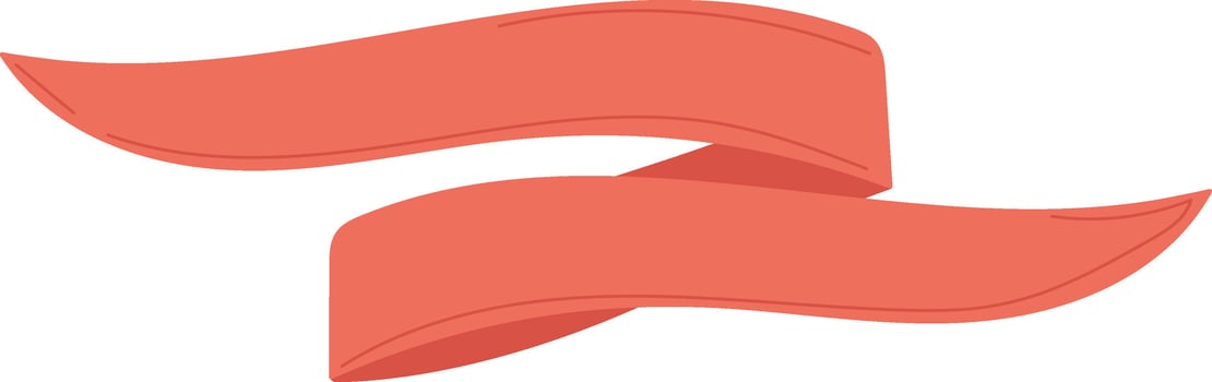 Title Ribbon Double Banner vector