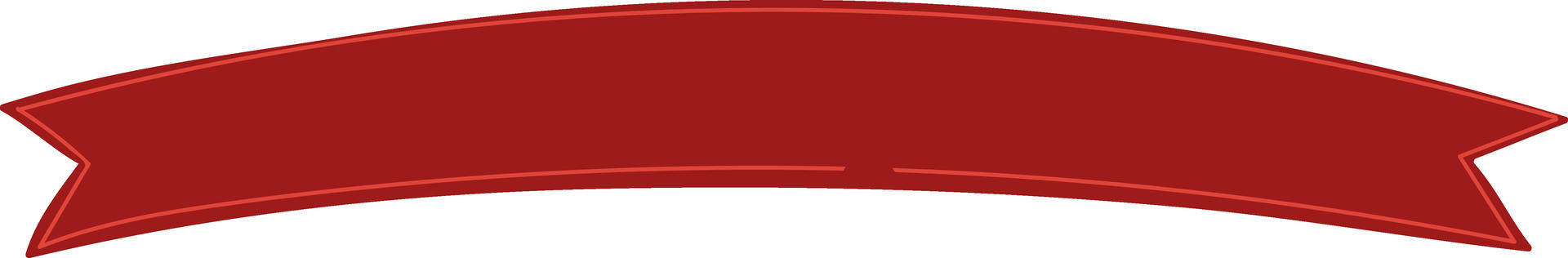 Title Ribbon Banner Flat Illustration Hand Drawn Icon vector