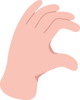 Hand Taking Something vector