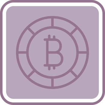 Bitcoin Compact Web Piece vector
