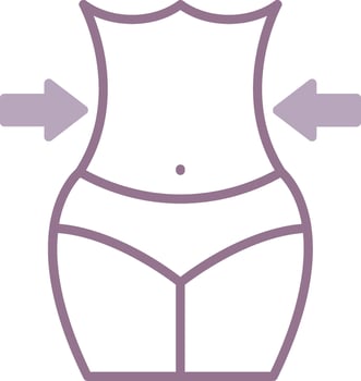 Weight Loss Smart Visual Form vector