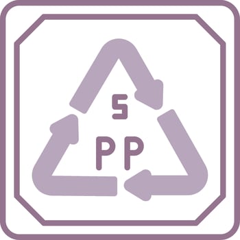 Polystyrene Creative Digital Badge vector