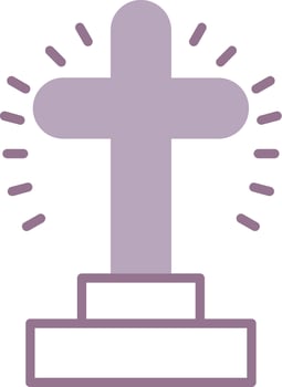 Christianity Futuristic Shape Unit vector
