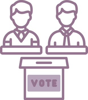 Elections Gradient Digital Unit vector